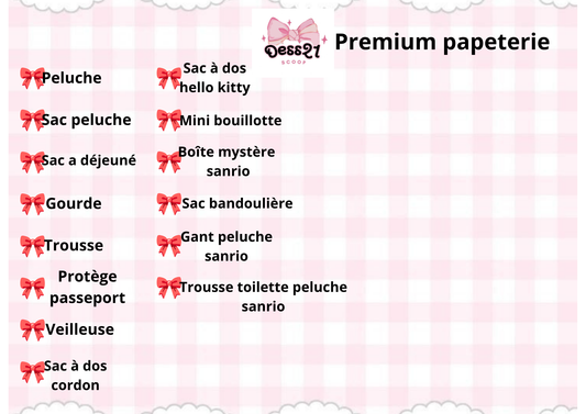 Scoop premium version papeterie